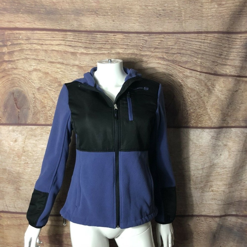 Free Country Fleece Women’s Jacket Full Zip Purple
